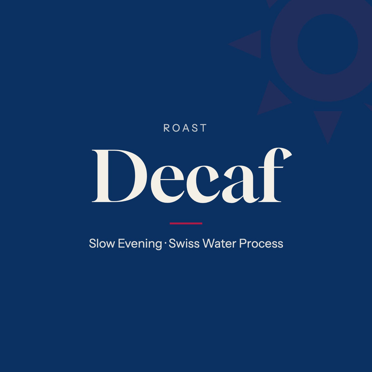 Decaf, Swiss Water Process